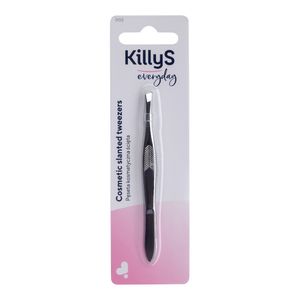Penseta oblica KillyS Everyday, inox, argintiu