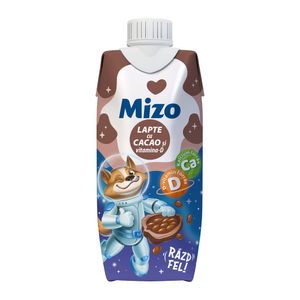 Lapte cu Vitamina D si cacao Mizo, 315 ml