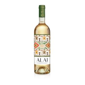 Vin alb demisec Alai Chardonnay, 12.5% alcool, 0.75 l