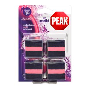 Odorizant tablete pentru bazin toaleta Peak Apa Ametist, 4 x 50 g