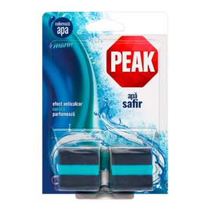 Odorizant tablete pentru bazin toaleta Peak Apa Safir, 2 x 50 g