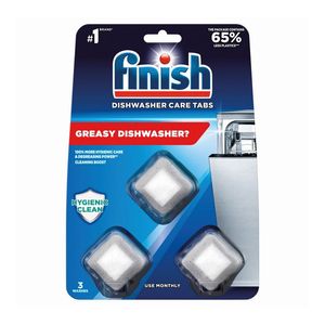Tablete Finish pentru curatat masina de spalat vase, 3 bucati