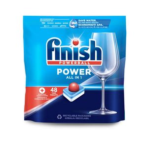 Detergent vase Finish All in One Max 48 de tablete, pentru masina de spalat vase