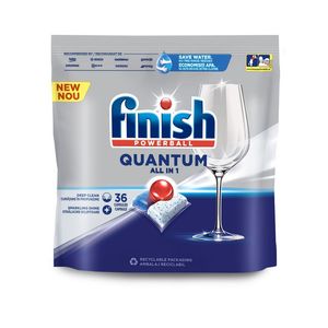 Detergent vase Finish Quantum 36 de tablete, pentru masina de spalat vase