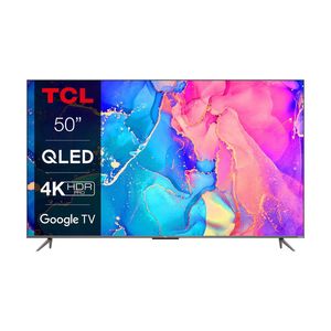 Televizor QLED Smart Google TV TCL 50C635, Ultra HD 4K, 126 cm