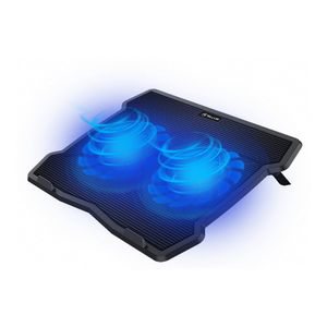 Cooler laptop Tellur Basic, 15.6 inch, 2 ventilatoare, negru