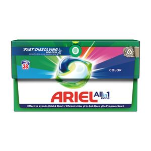 Detergent capsule Ariel Allin1 Pods, 38 spalari