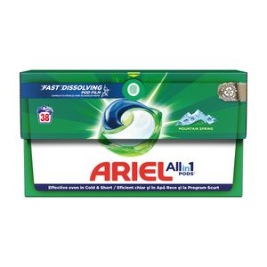 Detergent capsule Ariel Mountain Spring, 38 spalari