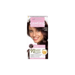 Vopsea de par semi-permanenta L'oreal Casting Natural Gloss 323 Chocolate Dark Brown, 180 ml