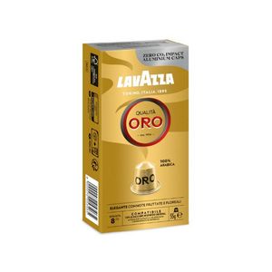 Capsule cafea Lavazza Qualita Oro, compatibile Nespresso, 10 capsule