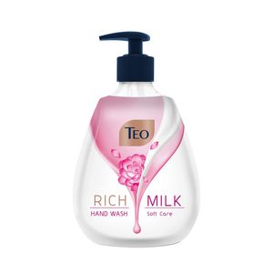 Sapun lichid Teo Rich Milk Soft Care, 400 ml