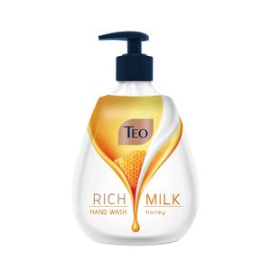Sapun lichid Teo Rich Milk Honey, 400 ml