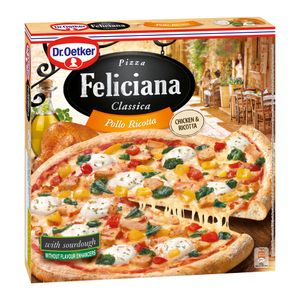 Pizza Pollo Ricotta Feliciana Dr. Oetker, 335 g