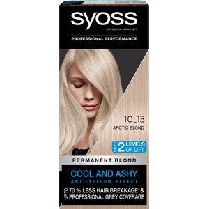 Vopsea de par permanenta Syoss Color, 115 ml, 10.13 Blond Arctic