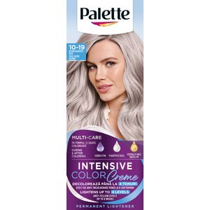 Decolorant de par Palette Intensive Color Creme, 115 ml, 10-19 Blond Argintiu Rece