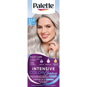 Vopsea de par permanenta Palette Intensive Color Creme, 110 ml, 9.5-21 Blond Argintiu Luminos