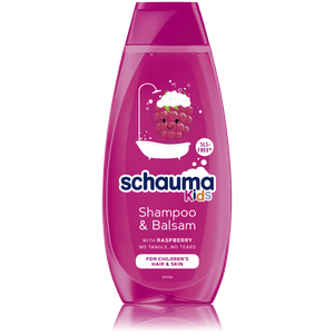 Sampon de par pentru copii Schauma cu extract de zmeura, 400 ml