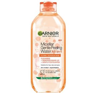 Apa micelara Garnier Skin Naturals, efect exfoliant, 400 ml