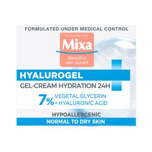 Crema hidratanta cu acid hialuronic Mixa pentru ten normal-mixt