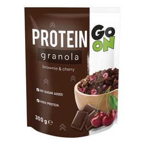 Cereale integrale Go On Protein Granola Brownie Cherry, 300 g