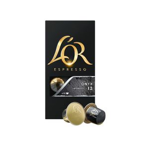 Capsule cafea L'Or Espresso Onyx, compatibile Nespresso, 10 capsule