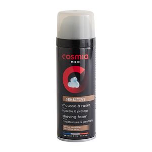 Spuma de ras Cosmia pentru piele sensibila, 200 ml