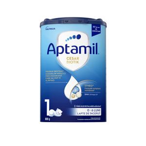 Lapte praf Aptamil CesarBiotik 1, 0 luni, 800 g