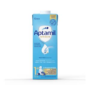 Lapte de crestere lichid Aptamil Nutri-Biotik 1+, 1-2 ani, 1L