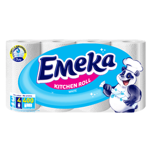 Prosop de bucatarie Emeka 4 role, 3 straturi