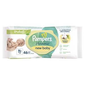 Servetele umede bebelusi Pampers Harmonie, 46 bucati