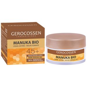 Crema anti-riduri profunde Manuka cu miere si retinol, 50 ml