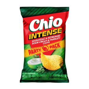 Chipsuri cu smantana si ierburi Chio Intense, 190 g