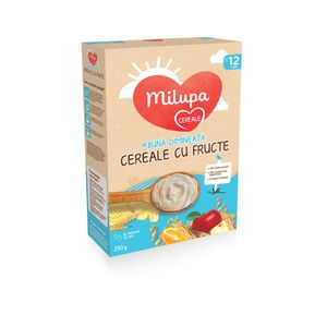 Cereale Milupa Buna Dimineata cu fructe, de la 12 luni, 250 g