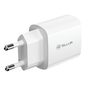 Incarcator ultra rapid Tellur 20W, USB-C, alb