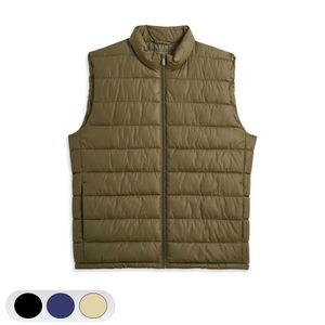 Vesta barbati InExtenso, cu fermoar si buzunare, verde kaki, marime S