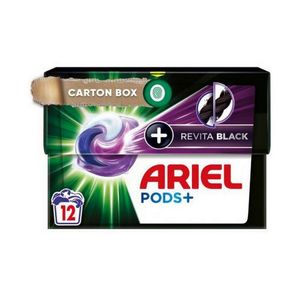 Detergent capsule Allin1-Black, 12 spalari