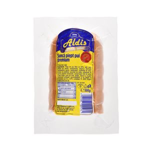 Sunca din piept de pui premium Aldis, 500 g