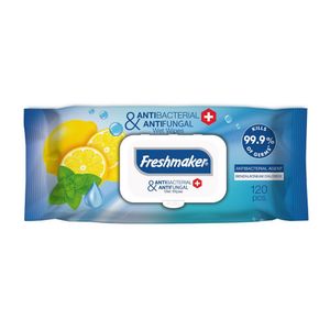 Servetele umede antibacteriene Freshmaker, 120 bucati