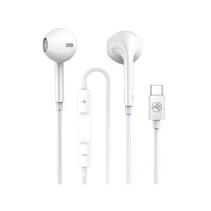 Casti in-ear cu fir Tellur Urbs, USB Type-C, alb