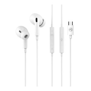 Casti in-ear cu fir Tellur Attune, USB Type-C, alb