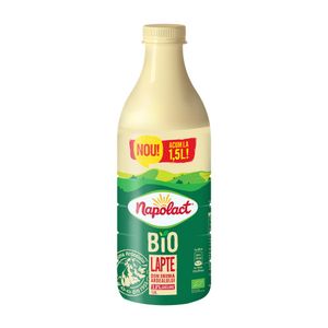 Lapte de vaca BIO Napolact, 3.8% grasime, 1.5 l