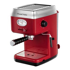 Espressor Russell Hobbs Retro 28250-56, 1300 W, 15 bari, 1.1 l, rosu