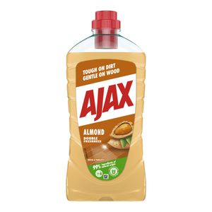 Detergent lichid pentru lemn si parchet Ajax Almond, 1 l