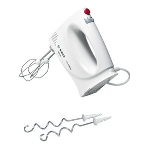 Mixer de mana Bosch MFQ3030, 350W, functie Turbo, 4 viteze, alb