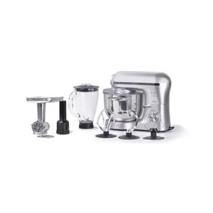 Robot de bucatarie multifunctional Qilive Q.7514, 1400W, 6 l, argintiu