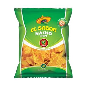 Tortilla chips El Sabor Jalapeno, 100 g