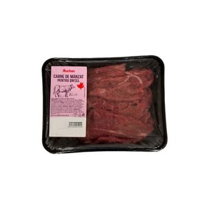 Carne de manzat pentru snitel Auchan, +/- 550 g
