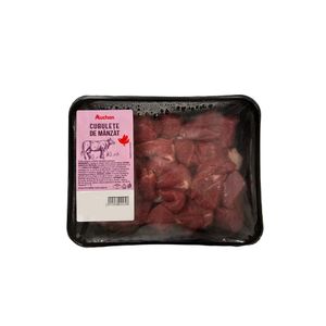 Carne de manzat cubulete Auchan, +/- 550 g