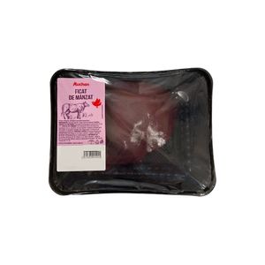 Ficat de manzat Auchan, +/- 550 g