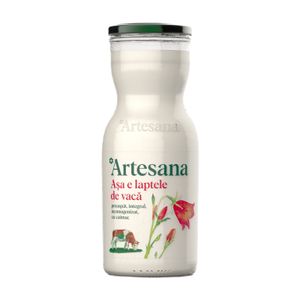Lapte proaspat de vaca Artesana, minim 3.5% grasime, 1 l